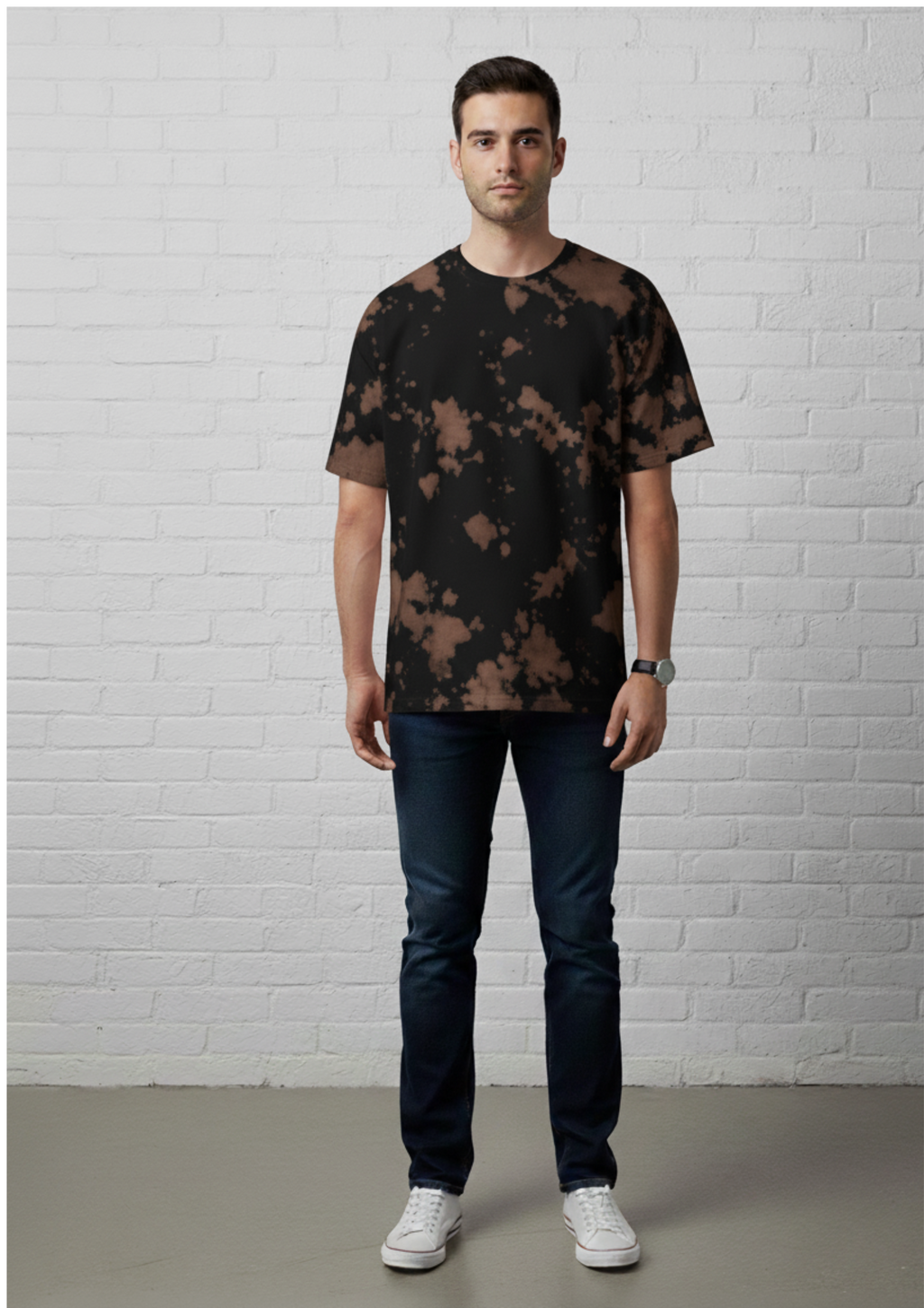 "Premium Oversized Tie-Dye T-Shirt