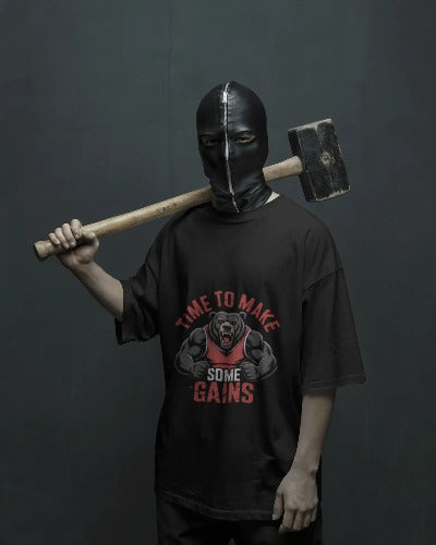 Gains  Oversized Classic T-Shirt